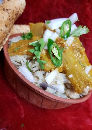 A picture of Masala danthal.