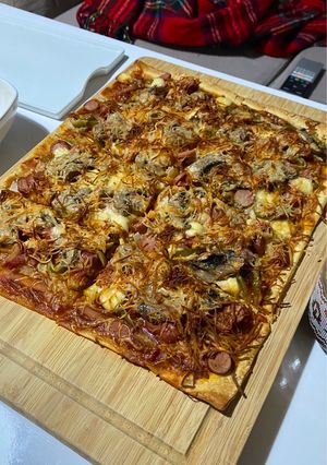 Una foto de Pizza Casera de Hojaldre