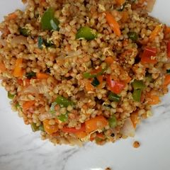 A picture of Dawa stir fry.