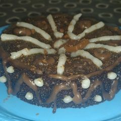 Homemade biscuit cake A picture of Homemade biscuit cake.