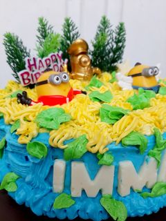 Foto resep Tart Kue Ulang Tahun base Bolu Jadul 4 Telur