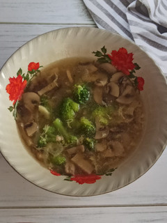 Foto resep Sup Brokoli Jamur