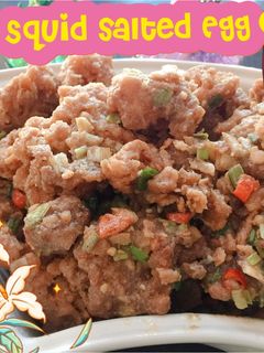 Foto resep Squid Salted Egg