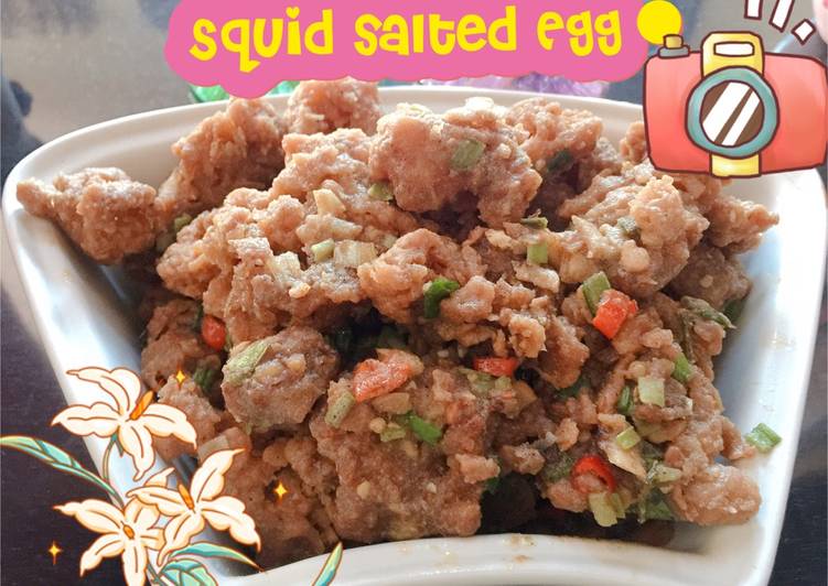 Squid Salted Egg