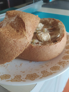 Una foto de PanneCook de pollo con champiñones