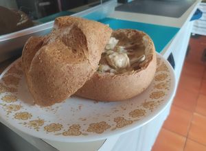 Una foto de PanneCook de pollo con champiñones