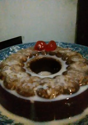 Foto resep Puding Nutrijel coklat isi keju