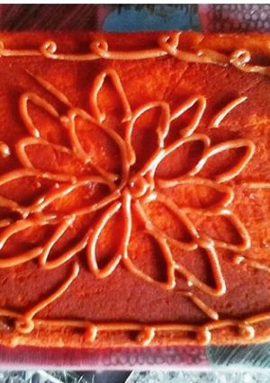 Una foto de Torta esponjosa de vainilla aromatizada con limón