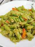 Tumis Lompong Ebi