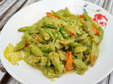 Tumis Lompong Ebi