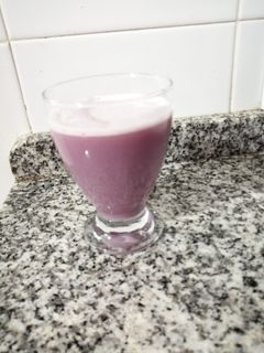 Una foto de Batido de granada