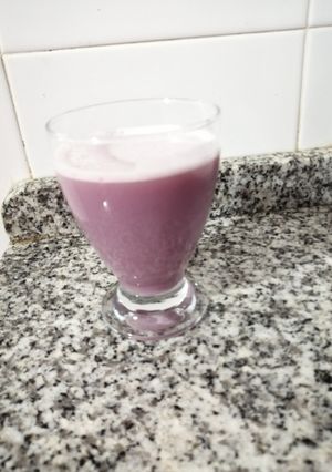 Una foto de Batido de granada