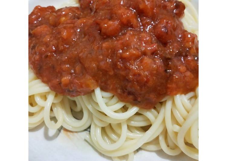 Spaghetti Saus Bolognese