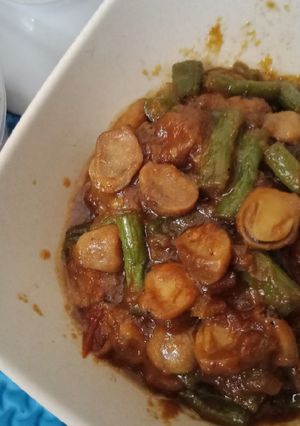 Foto resep Jamur kancing buncis bumbu kecap