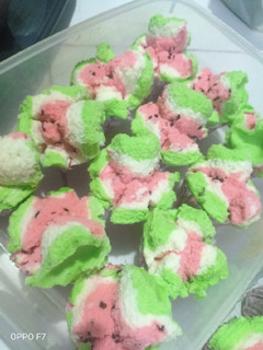 Foto resep Bolu kukus semangka