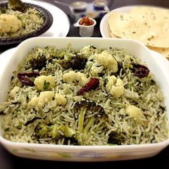 A picture of Cauliflower Broccoli Herbed Rice.
