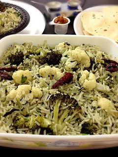 A picture of Cauliflower Broccoli Herbed Rice.