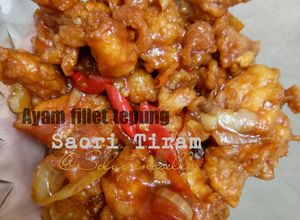 Foto resep Ayam fillet tepung Saos tiram