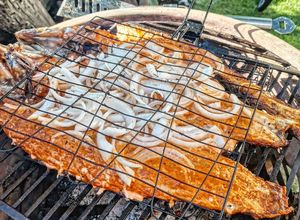 Una foto de Pescado Zarandeado