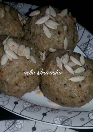A picture of Churma laddu.