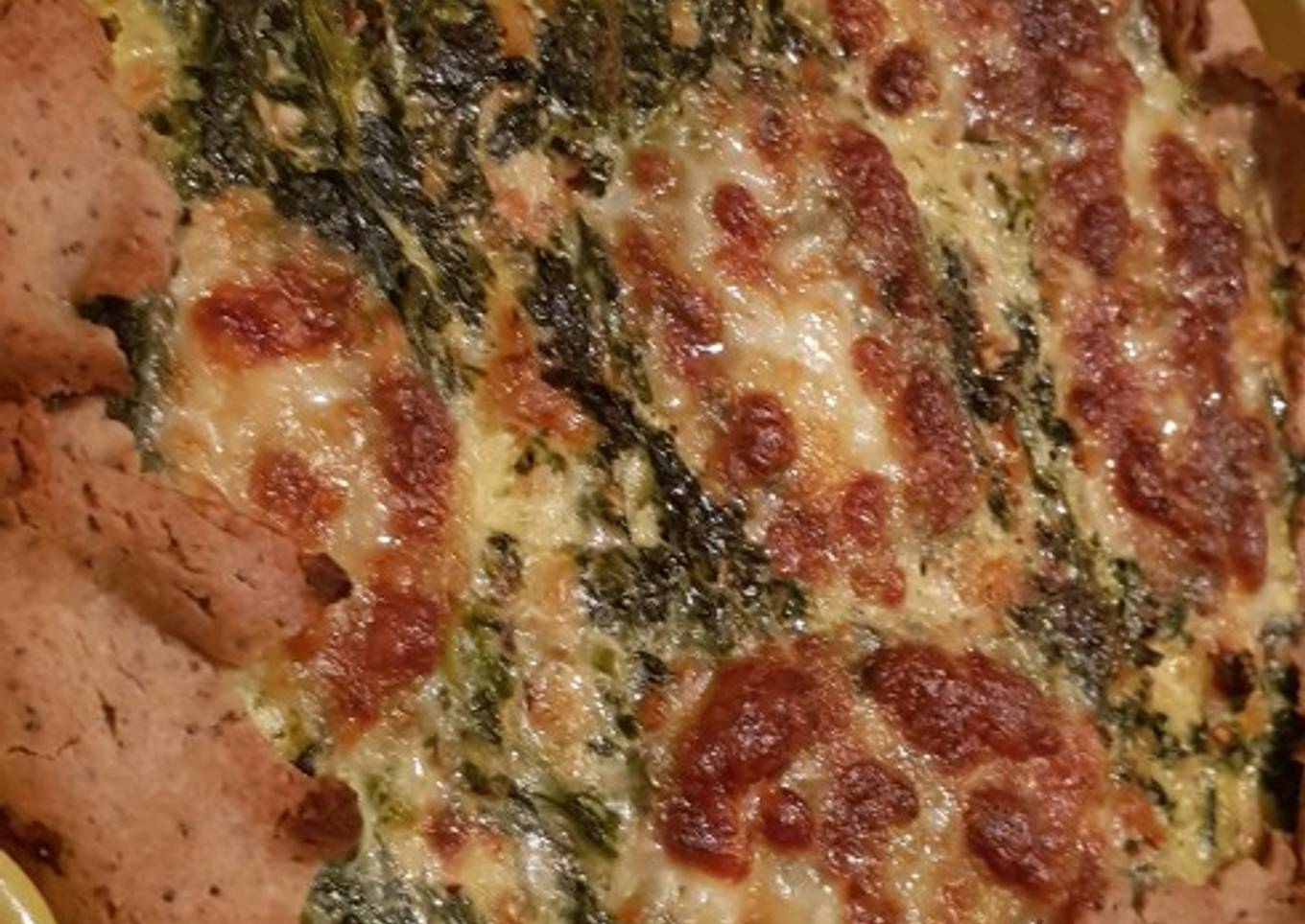 Quiche epinards saumon fumé