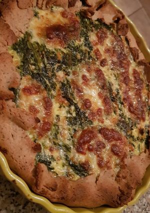 Une photo de Quiche épinards saumon fumé