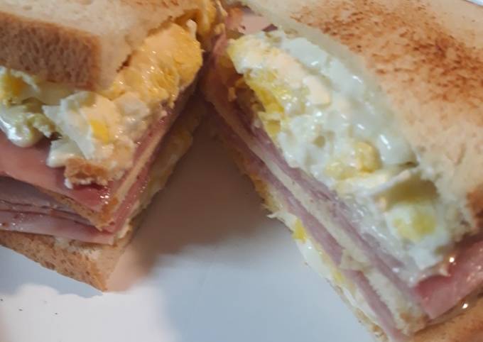 Step-by-Step Guide to Make Award-winning Ham Egg and Swiss on Sourdough