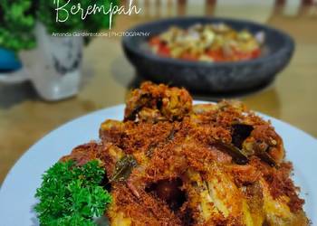 Siap Saji Ayam Goreng Berempah Sedap Nikmat