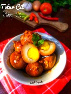 Foto resep Telur cit (Ndog cit)