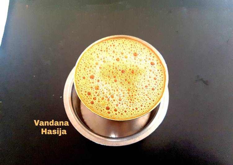 Recipe of Perfect South Indian Filter Coffee/ Filter Kaapi