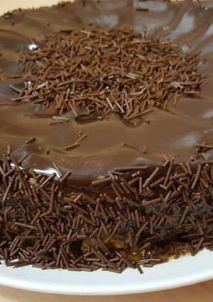 Foto principal de Cheesecake con chocolate negro