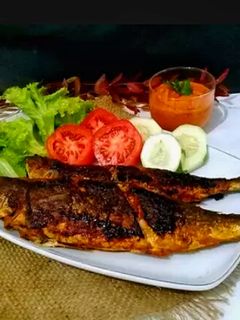 Foto resep Ikan Salmon Bakar Teflon
