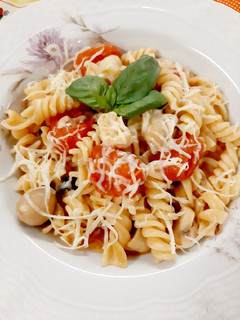 Una foto de Tirabuzones One Pot pasta 🍅