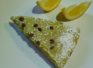 Foto di Semifreddo crudista avocado e limone