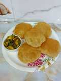 Bedmi Poori With Potato Dry Veg Healthy Breakfast