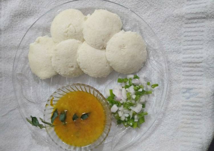 Recipe of Yummy Idli sambar