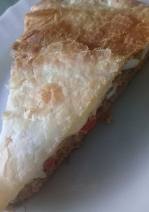 Una foto de Tarta de carne picada