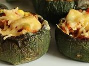 Una foto de zapallito rellenos
