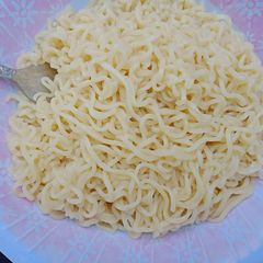 A picture of Chicken Flavored Noodles.