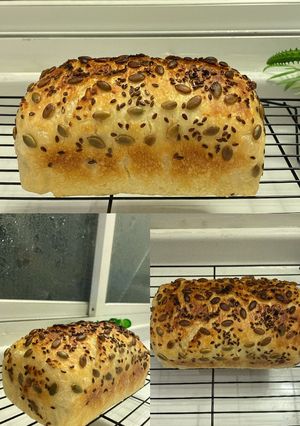 صورة لوصفة خبز الشيباتا الايطالي 🍞🥙