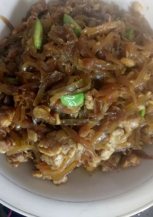 Foto resep Oseng pepaya muda campur tempe