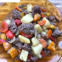 A picture of Potatoes Et Minced meat.