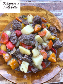 A picture of Potatoes Et Minced meat.