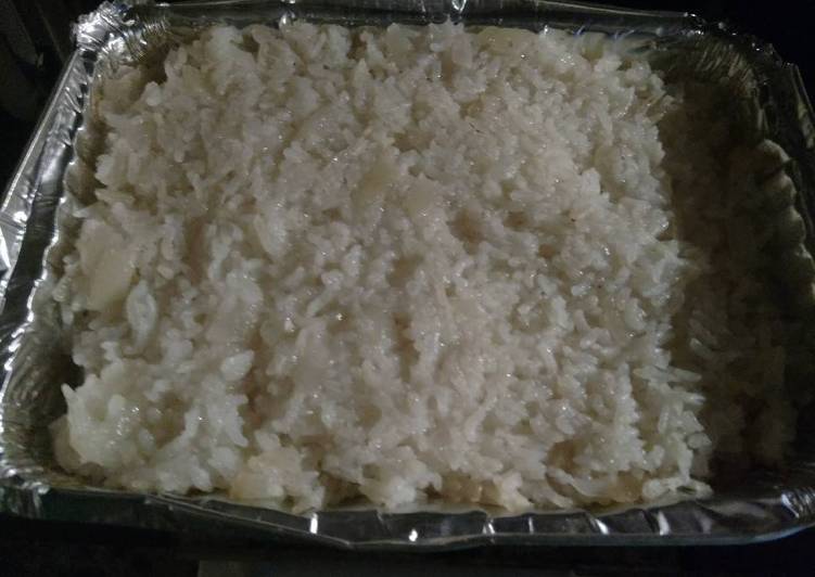 Get Lunch of Baked Rice W/ onion