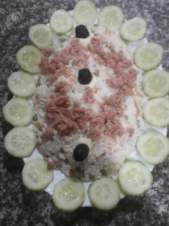 صورة لوصفة سلطة أرز