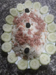 صورة لوصفة سلطة أرز