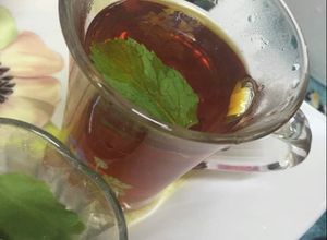 صورة لوصفة شاي سليماني بالنعناع