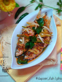 Foto resep Chinese steamed fish