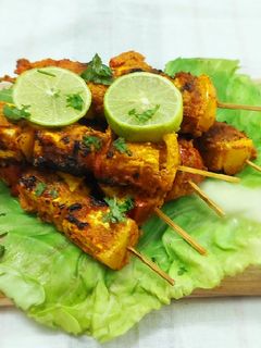 পনির টিক্কা(Paneer Tikka Recipe In Bengali) রেসিপির প্রধান ছবি
