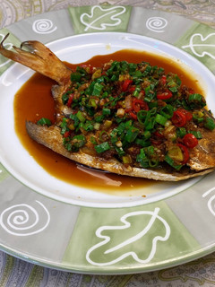 簡單的紅燒鯧魚 的食譜成品照片